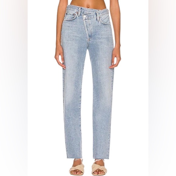 AGOLDE Criss Cross Straight Jeans Size 25